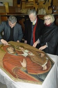 До Риму прибула українська ікона «Милосердя двері», яка буде відкривати Ювілейний Рік милосердя у Ватикані