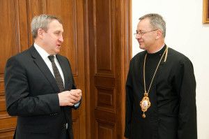 Архиєпископ Євген  відбув зустріч з Послом України  в Польщі Андрієм Дещицею