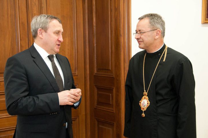 Архиєпископ Євген  відбув зустріч з Послом України  в Польщі Андрієм Дещицею