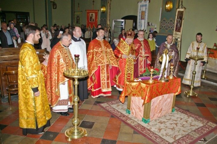 Święto parafialne w Krakowie