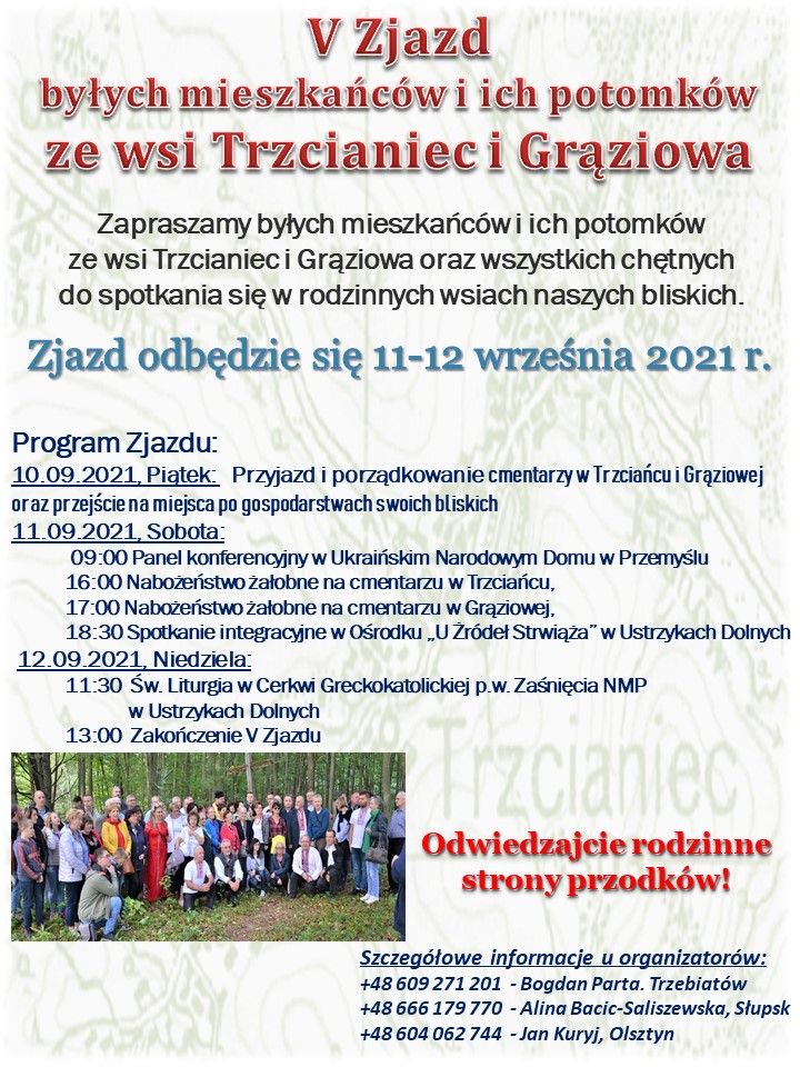 Plakat Zjazd Trzcianiec 2021 PL