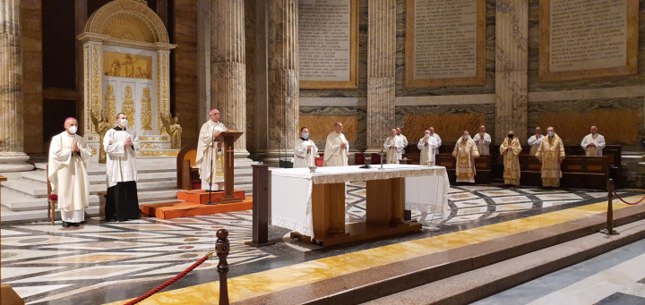 Msza Święta w Bazylice św. Pawła za Murami (22 października) zakończyła wizytę ad limina apostolorum trzeciej grupy polskich biskupów