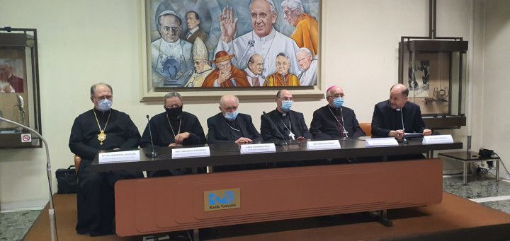 Konferencja prasowa podsumowująca wizytę ad limina apostolorum (Rzym – 21-10-2021)