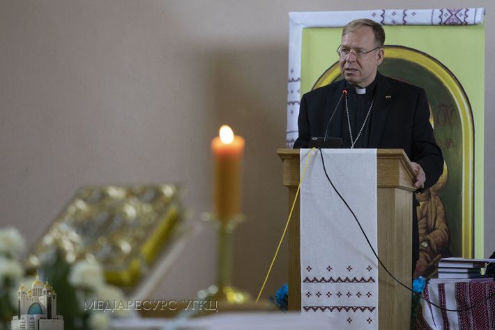 «Той не вартий свободи, хто її не захищає», – архиєпископ Ґінтарас Ґрушас на Синоді