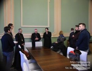 Wizyta korespondentów watykańskich w Przemyślu