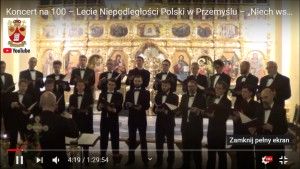 Powtórka koncertu na 100 – Lecie Niepodległości Polski w Przemyślu