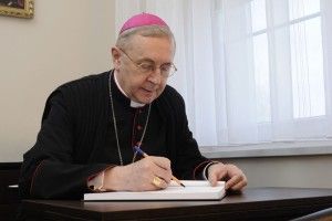 Przewodniczący Episkopatu złożył życzenia bp. nominatowi Arkadiuszowi Trochanowskiemu
