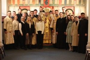 Сьогодні Архиєпископ Євген Попович звершив чин нижчих свячень в Люблінській Семінарії
